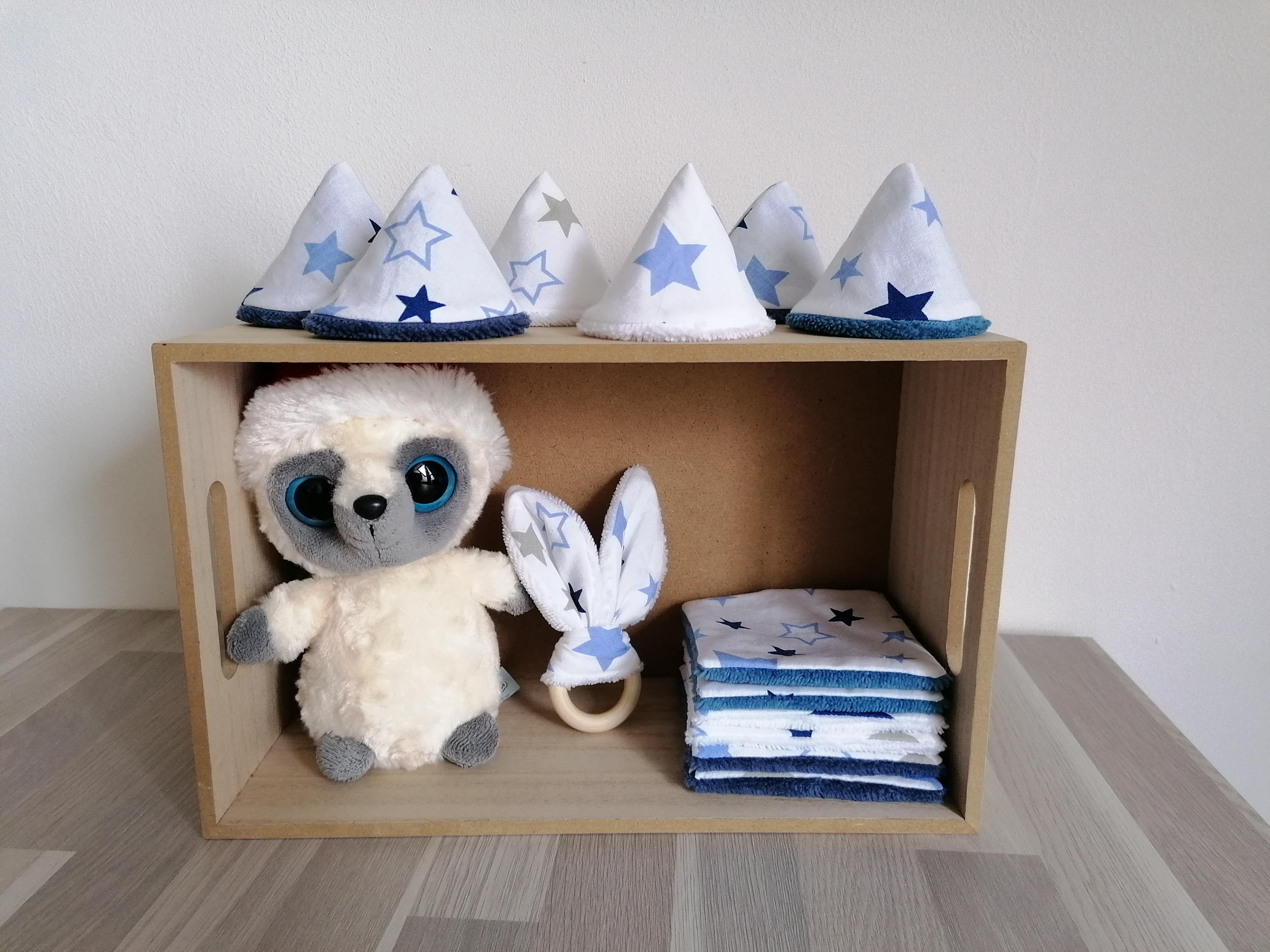 Kit naissance étoiles bleues