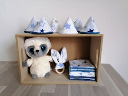 Kit naissance étoiles bleues