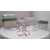 Kit naissance double gaze paillettes
