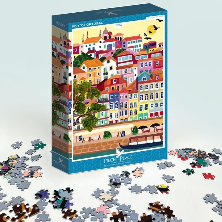 Puzzle 1500 pièce ville européenne