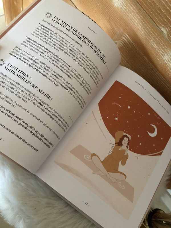Livre spiritualite womoon rituel femme sororite
