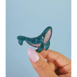 bROCHE FAIT MAIN BALEINE