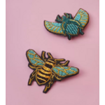 Broche collection insecte