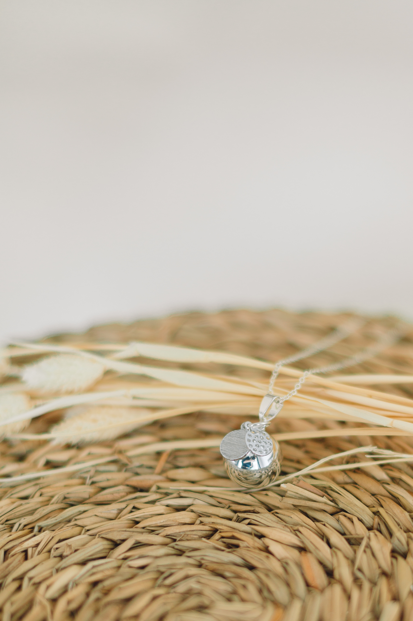 Bola de grossesse plaqué argent