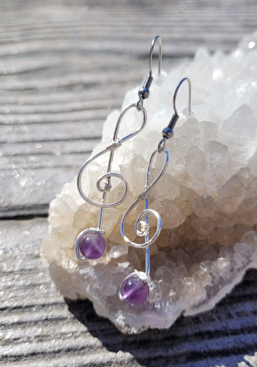 Boucles d\'oreilles - Les musicales de Lumie