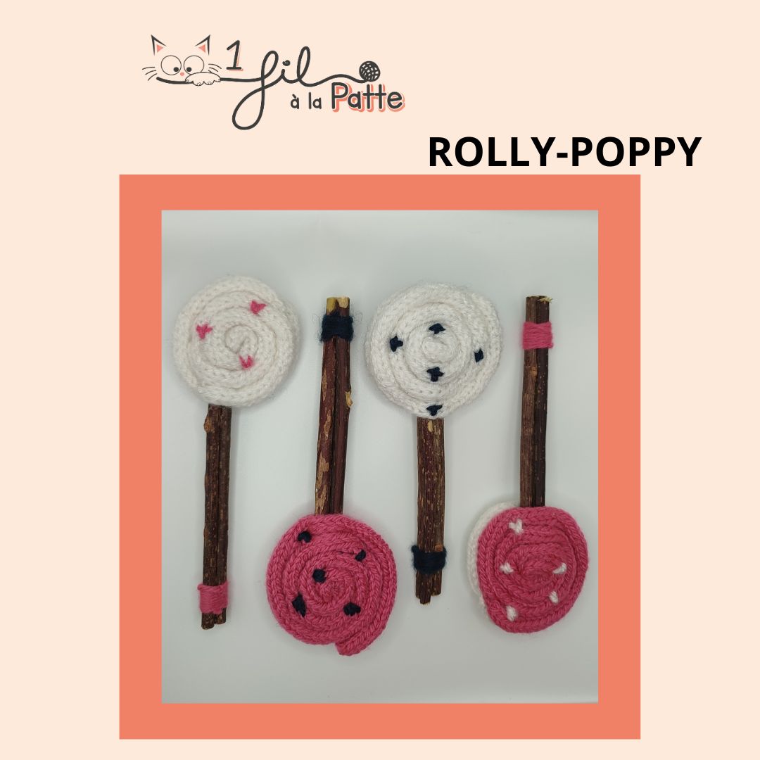 ROLLY-POPPY, la sucette au matatabi pour chat