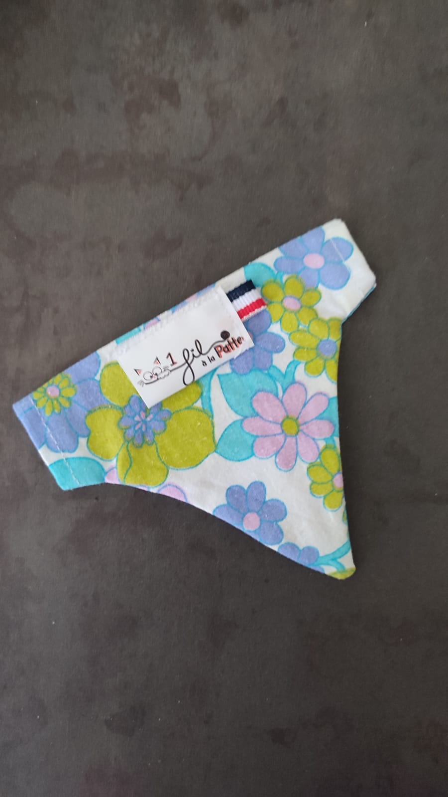 Bandana Flower Looky pour chat