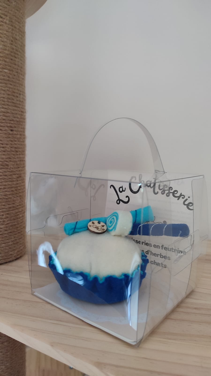 chatisserie cup cake bleu