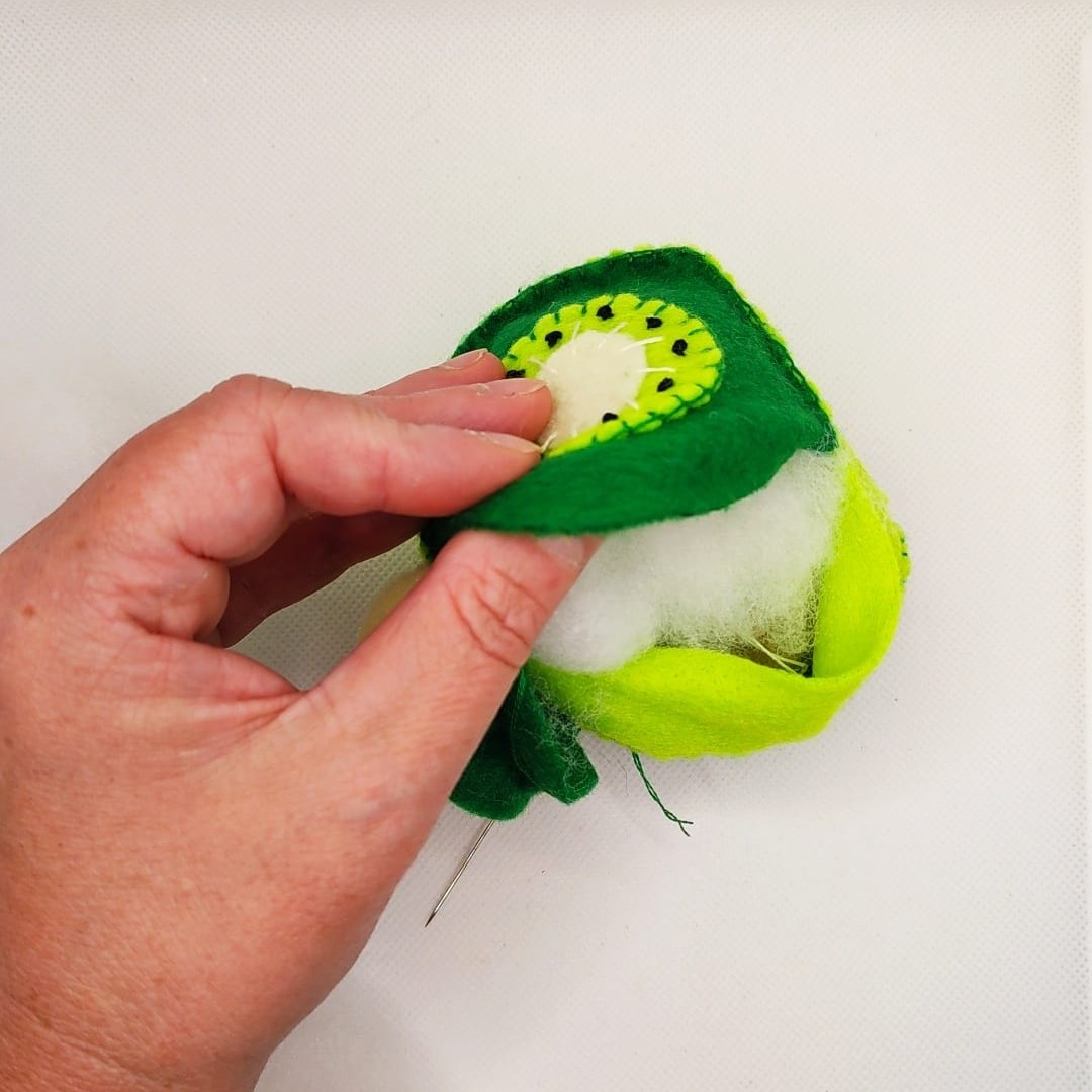 TUTO GATEAU ROND KIWI