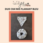 DUO CHAMIS FLAMANT BLEU haut (2)