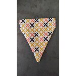 Bandana jaune Looky pour chat, autre vue