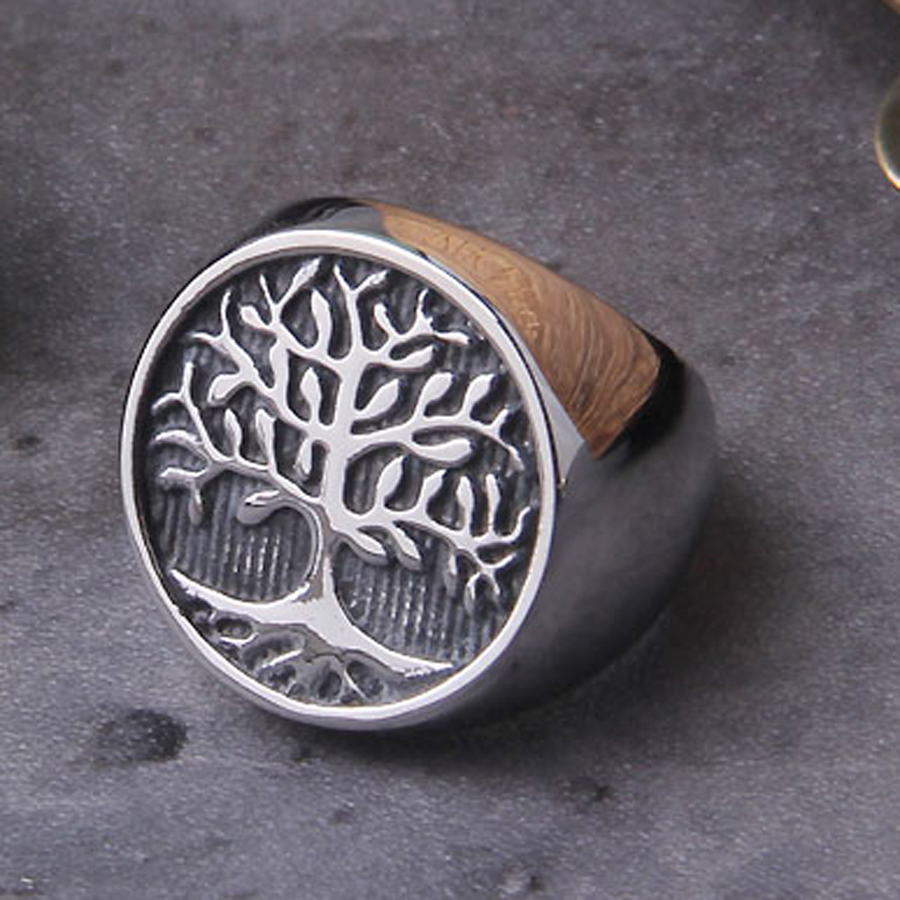 BAGUE VIKING ARBRE DE VIE