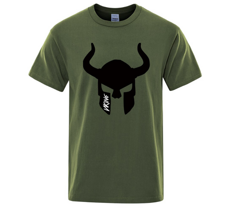 t-shirt casque viking