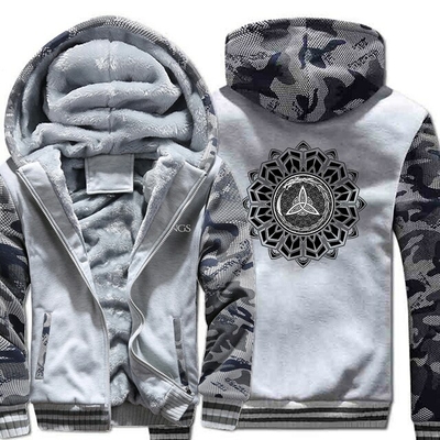 VESTE POLAIRE VIKING TRIQUETRA À CAPUCHE