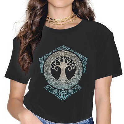 T-SHIRT VIKING YGGDRASIL FEMME
