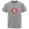 T-SHIRT GRIS IMPRESSION HUGINN ET MUNINN LES CORBEAUX D'ODIN