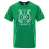 T-SHIRT VERT VICTORY OR VALHALLA