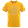 T-SHIRT JAUNE AEGISHJALMUR