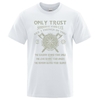 T-SHIRT BLANC ONLY TRUST