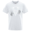 T-SHIRT BLANC IMPRESSION ODIN