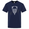 T-SHIRT BLEU NUIT IMPRESSION ODIN