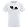 T-SHIRT BLANC IMPRESSION NOIRE VIKING