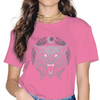 T-SHIRT ROSE IMPRESSION LOUP DE RAGNAROK POUR FEMME