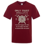 T-SHIRT BORDEAUX ONLY TRUST