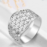 BAGUE VIKING FLEUR DE VIE