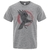 T-SHIRT GRIS CORBEAU ODIN