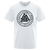 T-SHIRT BLANC IMPRESSION NOIRE VALKNUT