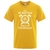 T-SHIRT JAUNE DIE IN BATTLE AND GO TO VALHALLA