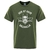 T-SHIRT VERT KAKI IMPRESSION BLANCHE SON OF ODIN VALHALLA