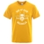 T-SHIRT JAUNE IMPRESSION BLANCHE SON OF ODIN VALHALLA