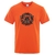 T-SHIRT ORANGE IMPRESSION HEAUME ODIN