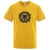 T-SHIRT JAUNE IMPRESSION HEAUME ODIN