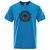 T-SHIRT BLEU LUMIERE IMPRESSION HEAUME ODIN