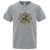 T-SHIRT GRIS IMPRESSION TRISKELE