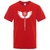 T-SHIRT ROUGE IMPRESSION VALKYRIE