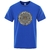 T-SHIRT BLEU IMPRESSION AEGISHJALMUR STREETWEAR