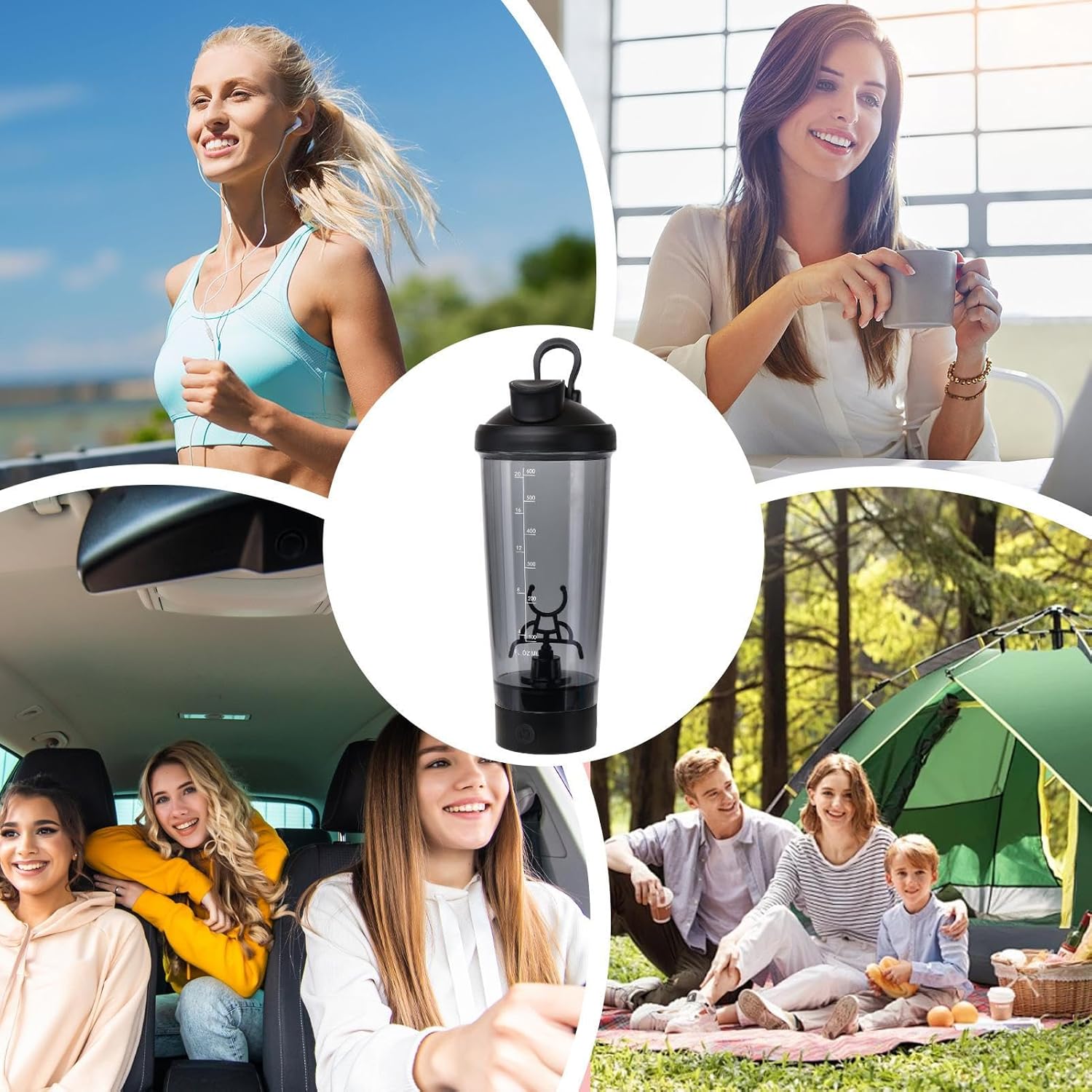 Shaker électrique pour poudre de complément