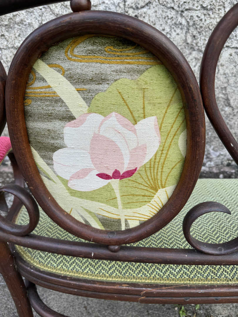 Salon Art Nouveau Fischel motif oiseaux - Galerie Georgette