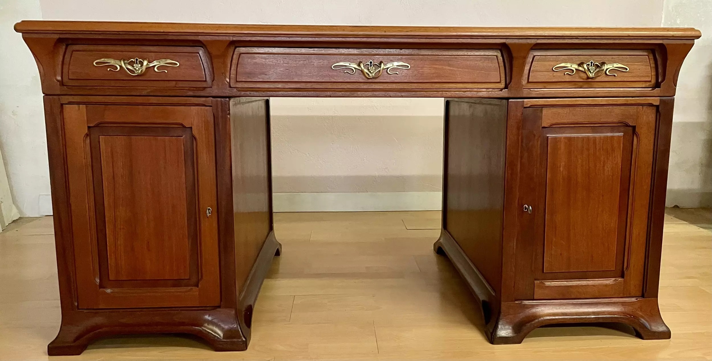 Bureau Louis Majorelle - modèle Hémispheres - Art-Nouveau-Annees 1900