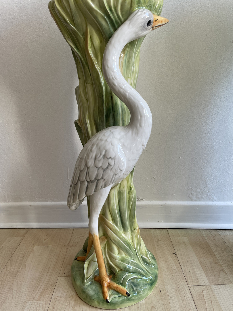 Paire Sellettes barbotine Chaumette - Galerie Georgette Antiquités Art Nouveau