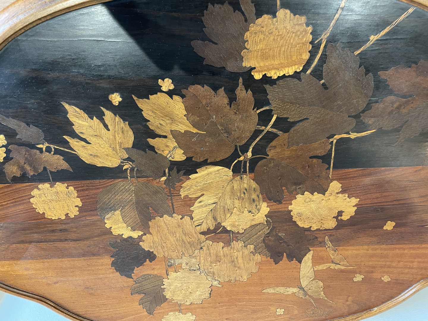 table a the Emile Galle signee - musee d orsay - Galerie Georgette - Art Nouveau