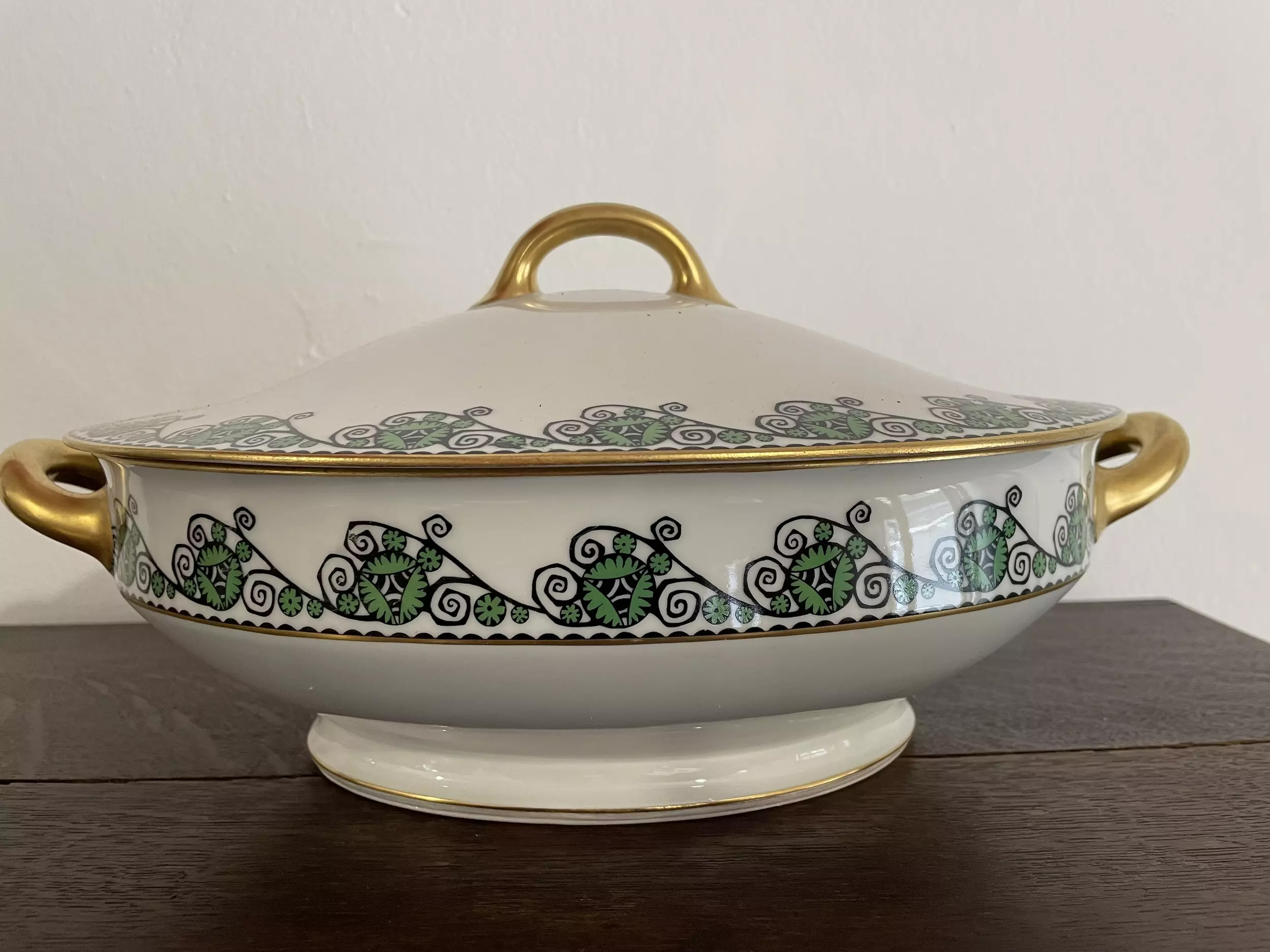 Service de table Art Déco soupière Haviland Limoges Exposition Universelle 1925 - Galerie Georgette