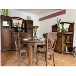 Salle à manger Art Nouveau noyer - Galerie Georgette