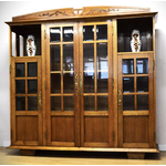 Bibliothèque Art Nouveau Arts & Crafts - Galerie Georgette Antiquités Art Nouveau