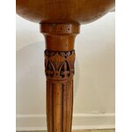 Guéridon signé Majorelle motifs floraux - Guéridon Art Nouveau - Galerie Georgette Antiquités Art Nouveau