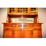 Buffet Art Nouveau style Art & Craft - miroir  biseauté - Galerie Georgette Antiquités Art Nouveau-